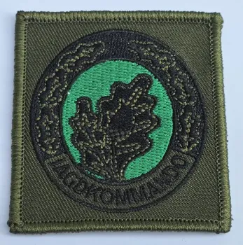 Abzeichen Jagdkommando Einzelkämpfer grün schwarz